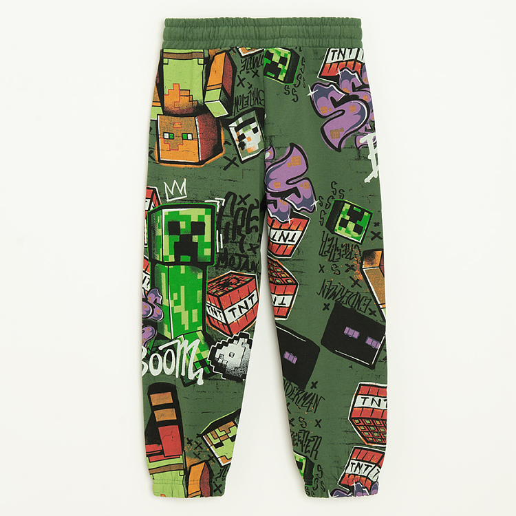 Minecraft sweatpants with cord