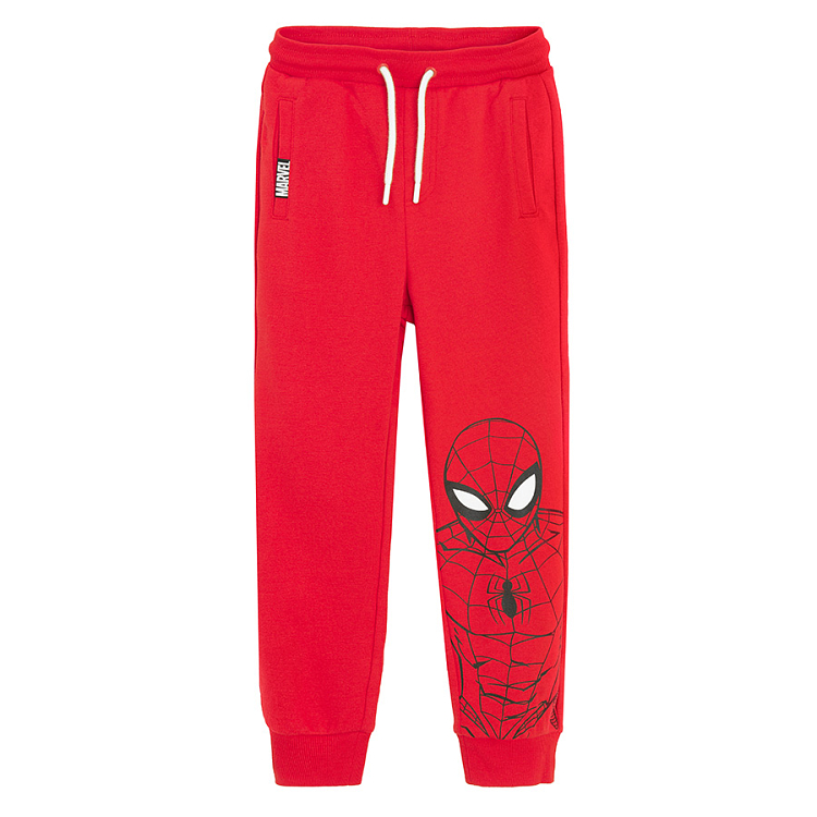 Φόρμα 2 τμχ μπλε και κόκκινη με στάμπα SPIDERMAN