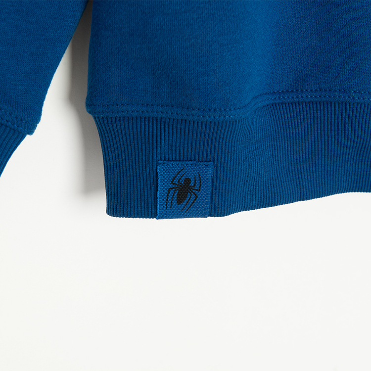 Spiderman blue sweatshirt