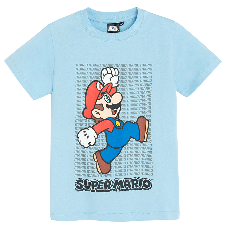 Mario light blue T-shirt