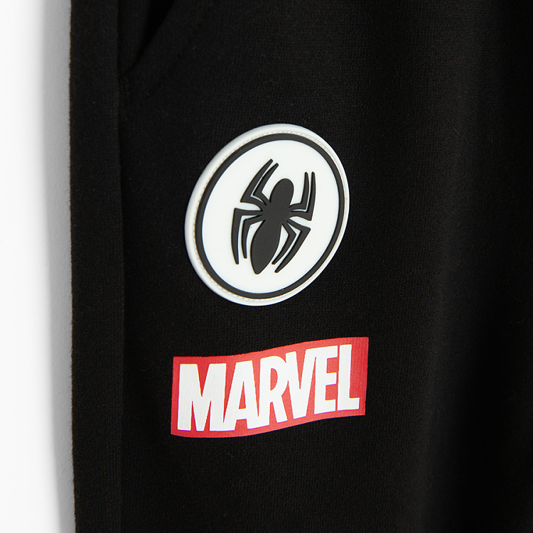 Φόρμα 2 τμχ κόκκινη και μαύρη με στάμπα SPIDERMAN MARVEL