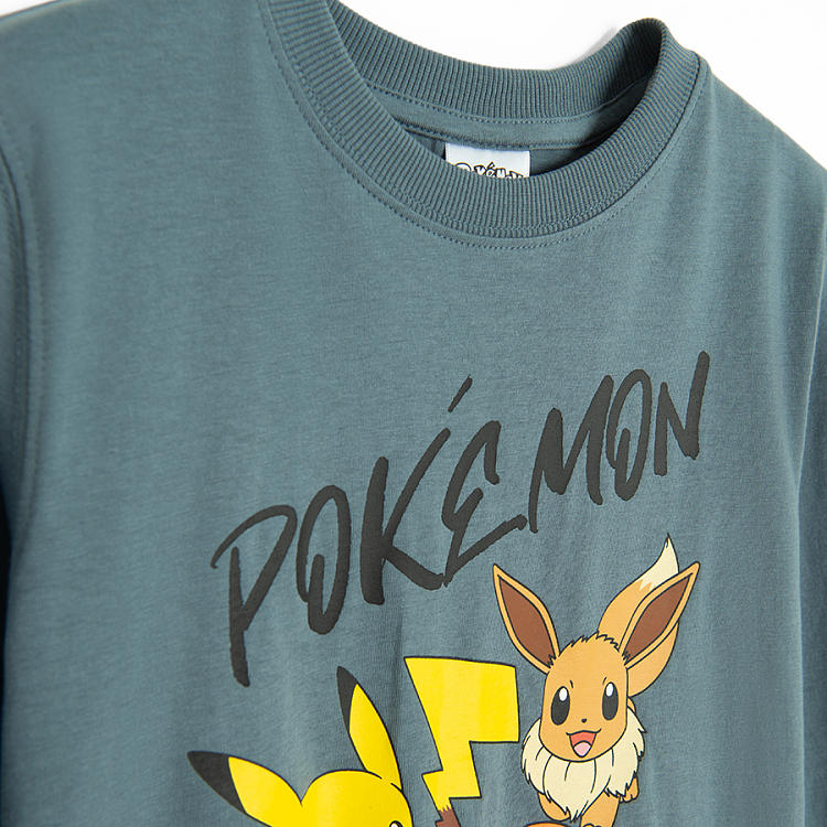 Φούτερ γκρι με στάμπα POKEMON