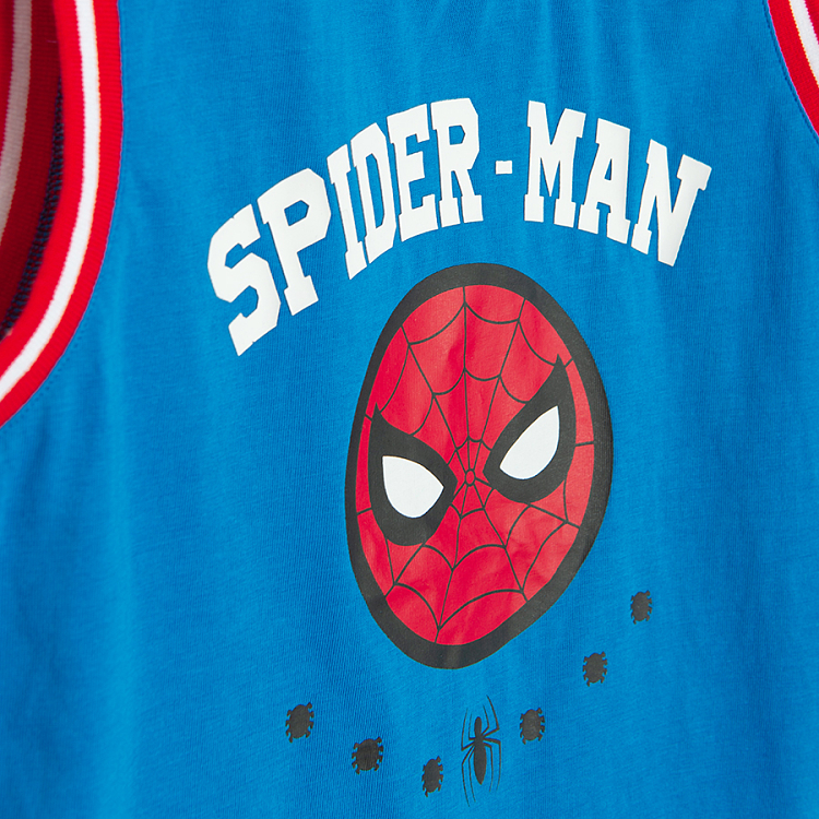 Μπλούζα μπλε αμάνικη SPIDERMAN