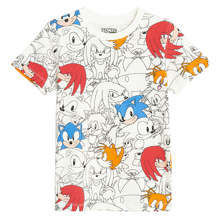 Μπλούζα κοντομάνικη 2 τμχ SONIC