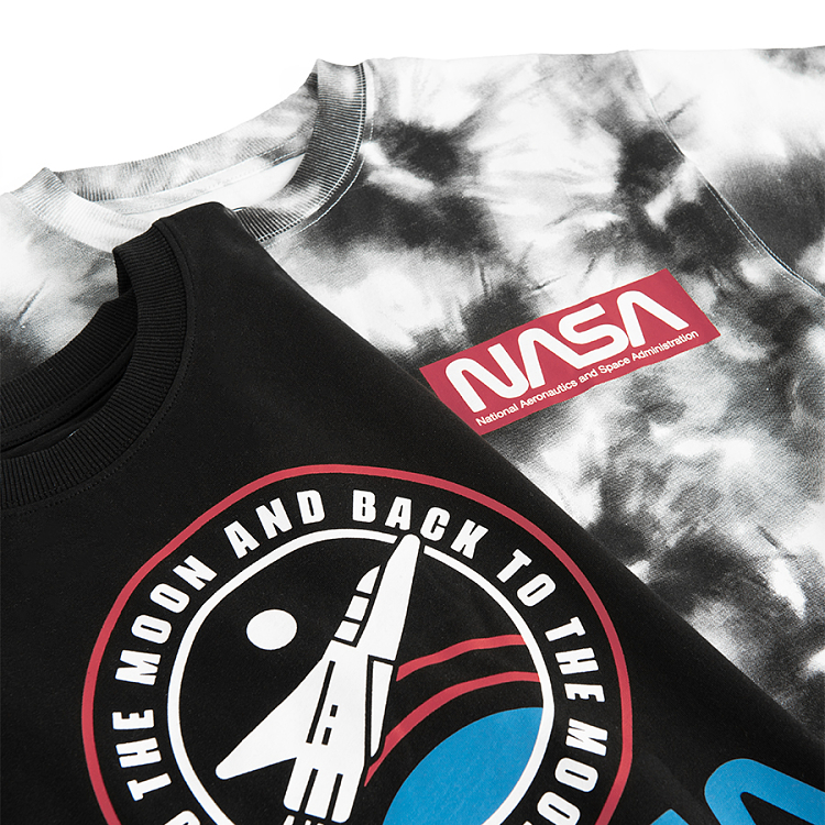 Μπλούζα κοντομάνικη 2 τμχ NASA