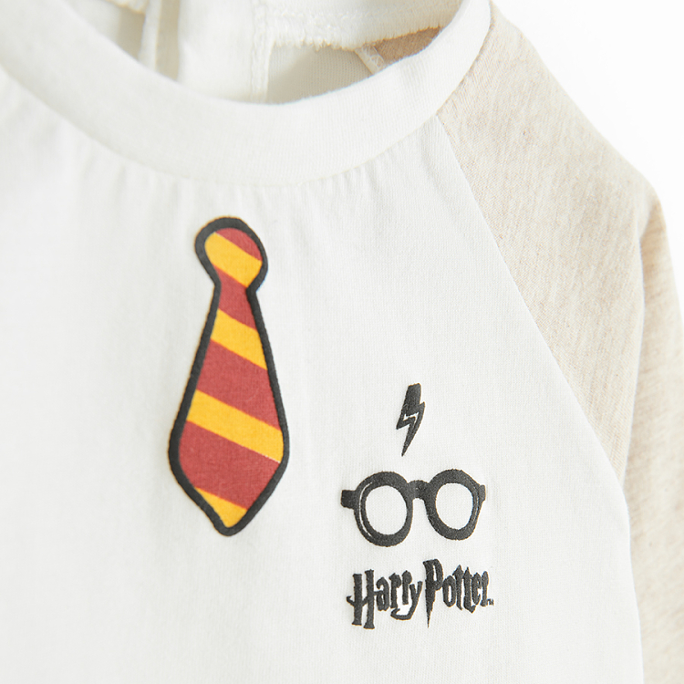 Μπλούζα εκρού μακρυμάνικη HARRY POTTER