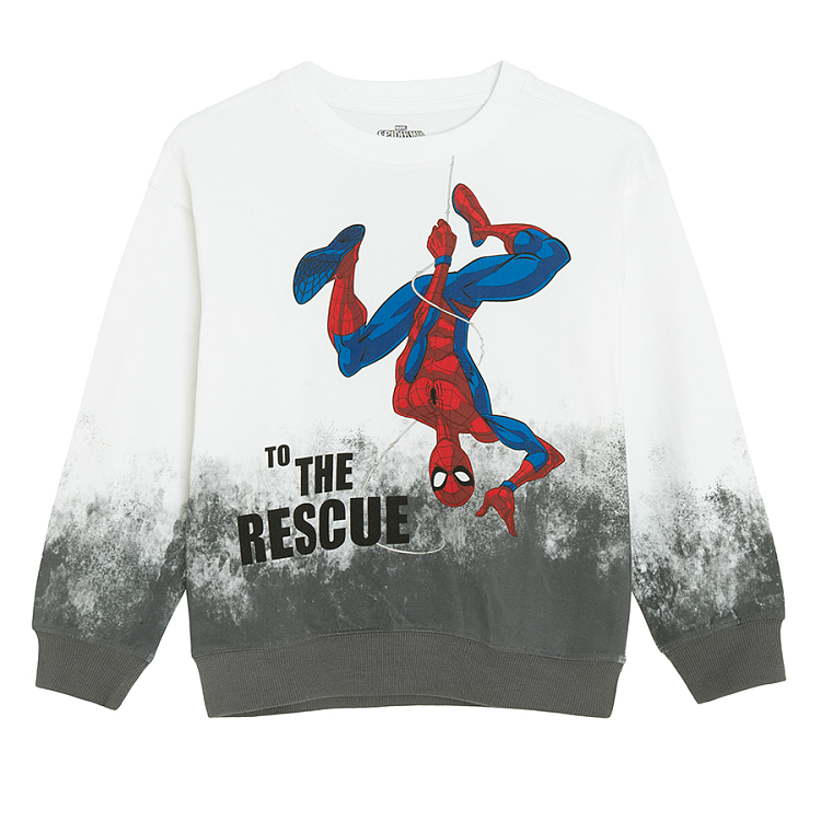 Φούτερ λευκό μαύρο SPIDERMAN