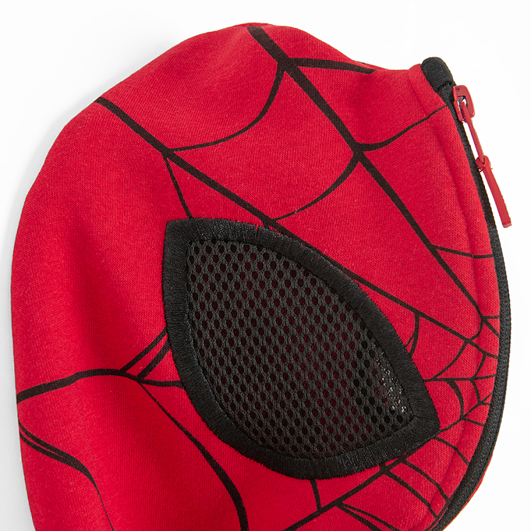 Ζακέτα φούτερ κόκκινη με κουκούλα SPIDERMAN