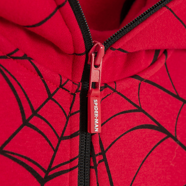 Ζακέτα φούτερ κόκκινη με κουκούλα SPIDERMAN
