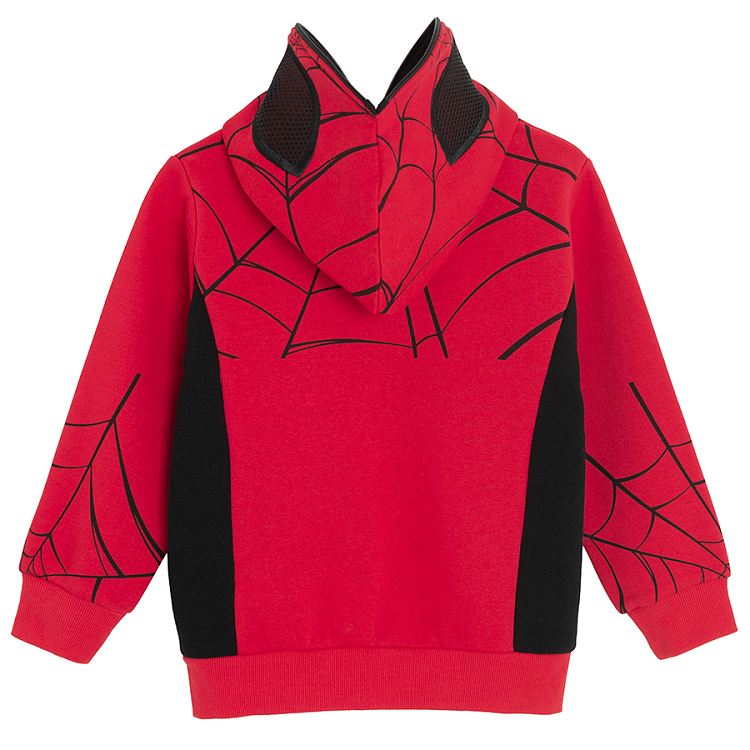 Ζακέτα φούτερ κόκκινη με κουκούλα SPIDERMAN