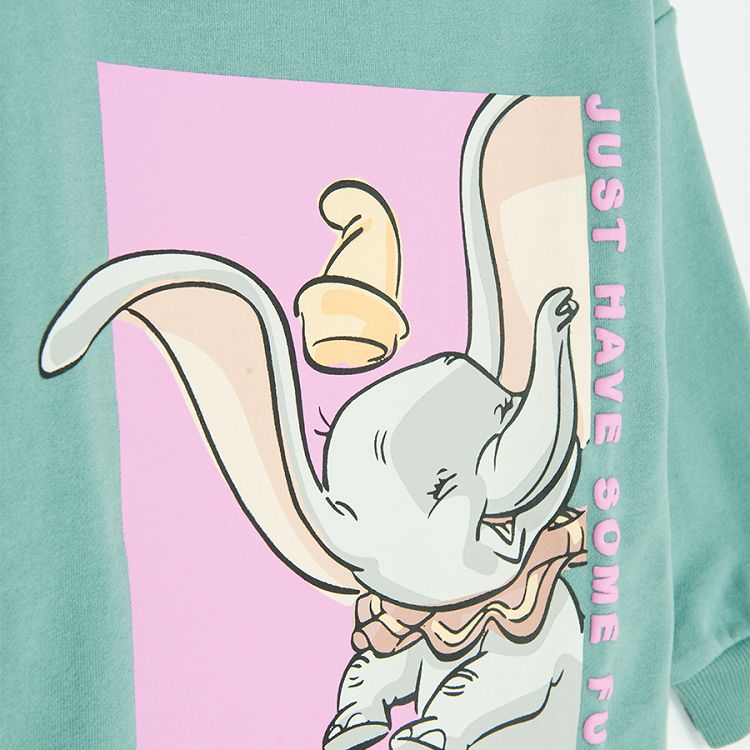 Dumbo green sweatshirt