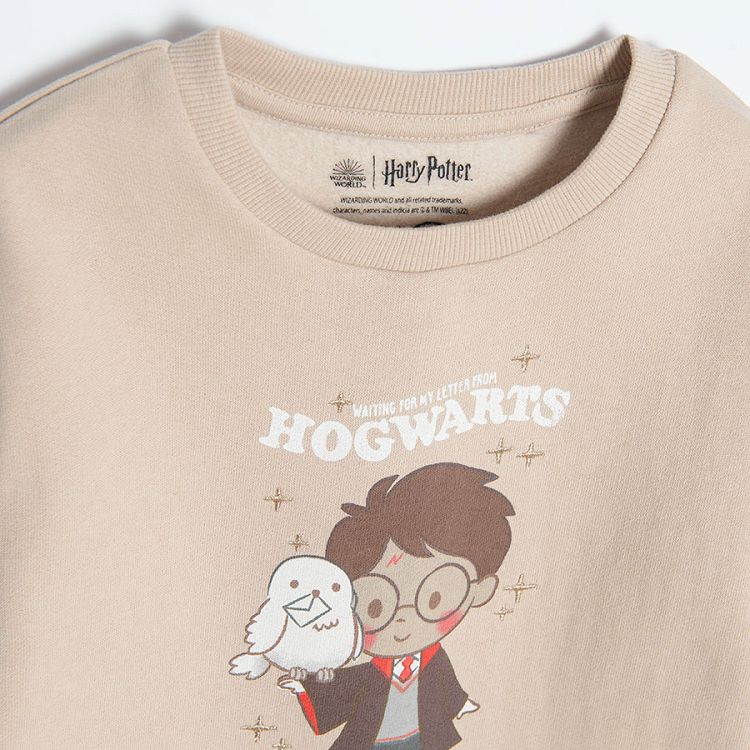 Φούτερ μπεζ HARRY POTTER