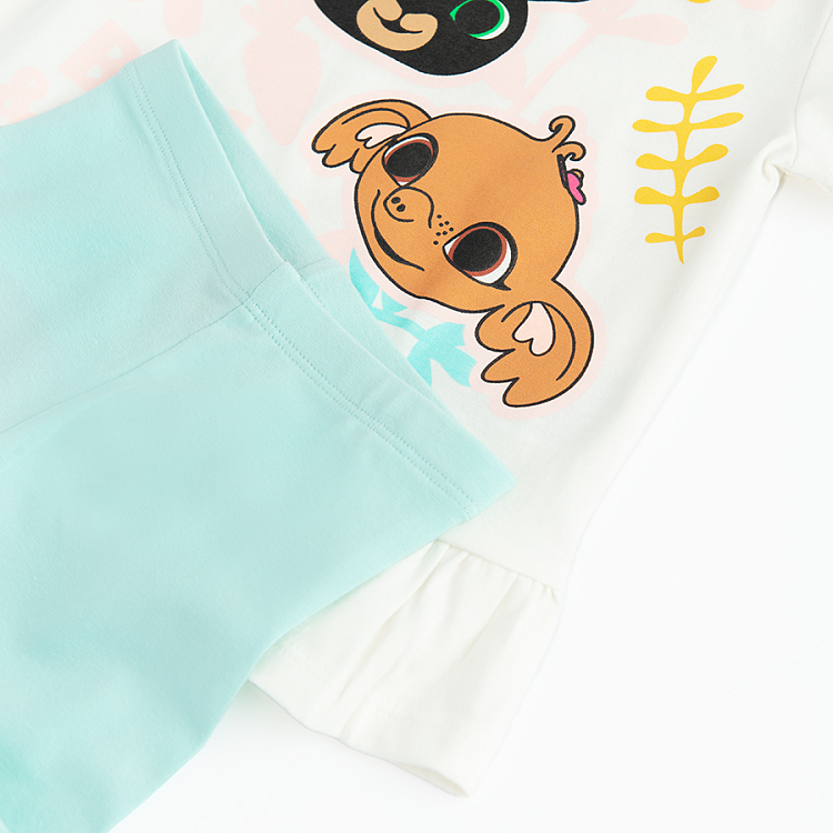 Bing Bunny set, T-shirt and leggings- 2 pieces