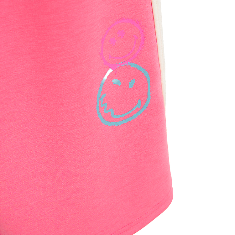 Παντελόνι φόρμα ροζ καμπάνα SMILEY WORLD