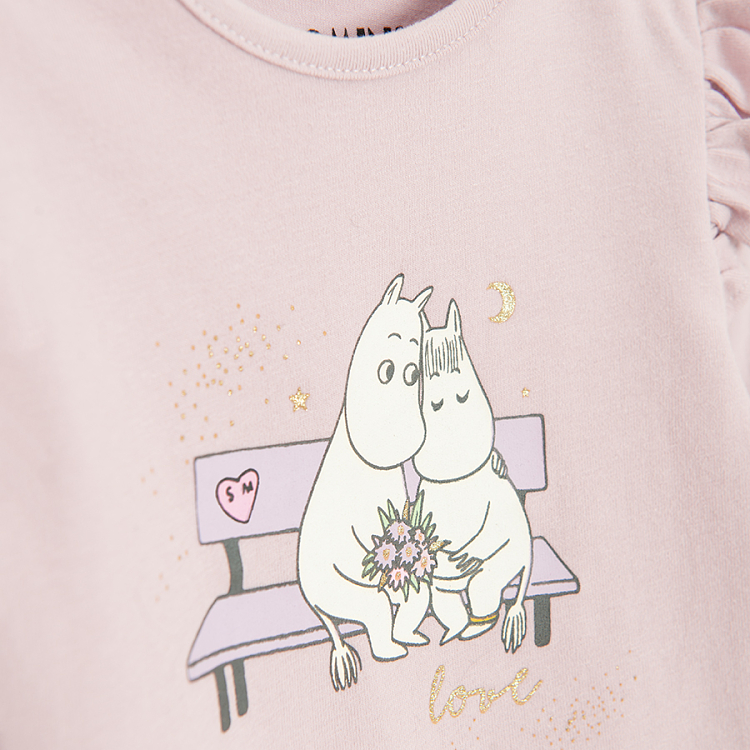 Φορμάκι ροζ μακρυμάνικο MOOMINS