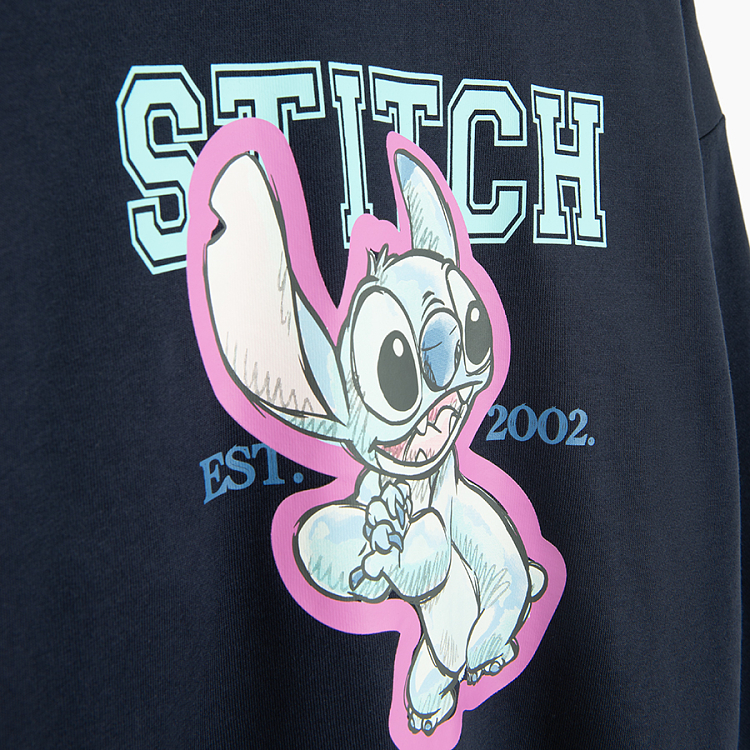Φούτερ σκούρο μπλε LILO & STITCH