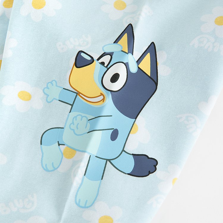 Κολάν σορτς γαλάζιο με στάμπα BLUEY