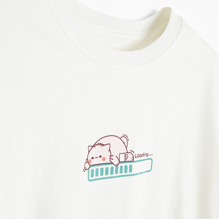 T-shirt PEMPE THE PINK CAT