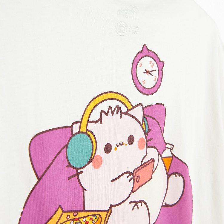 T-shirt PEMPE THE PINK CAT