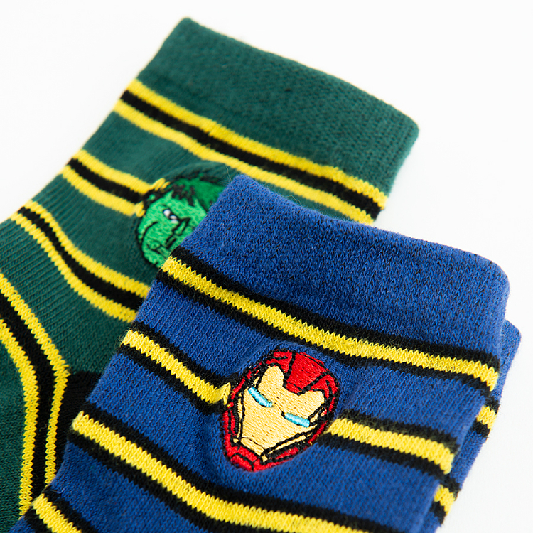 Marvel striped socks- 5 pack