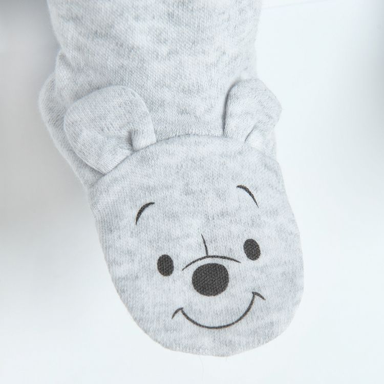 Winnie the Pook yellow and light green footed leggings - 2 pack