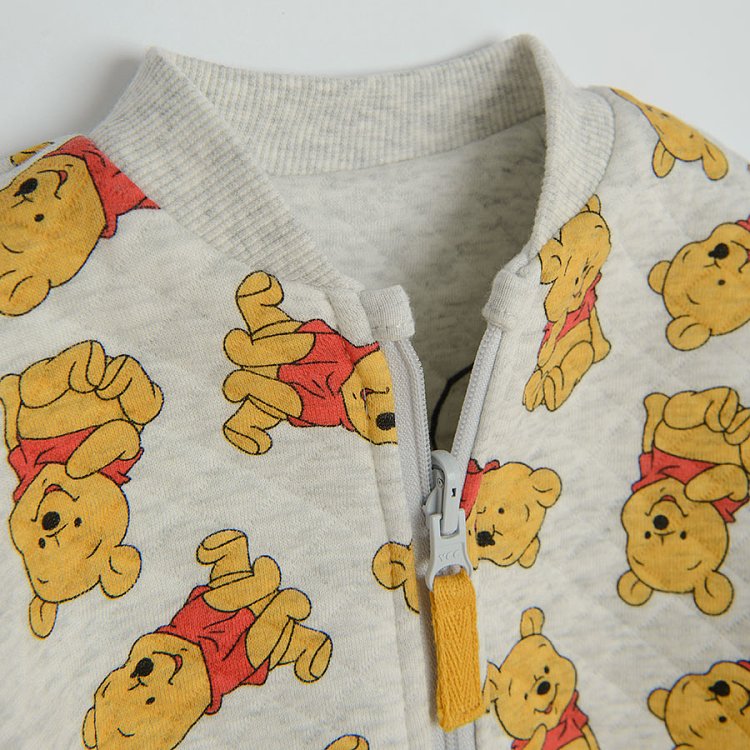 Winne the Pooh zip through sweatshirt