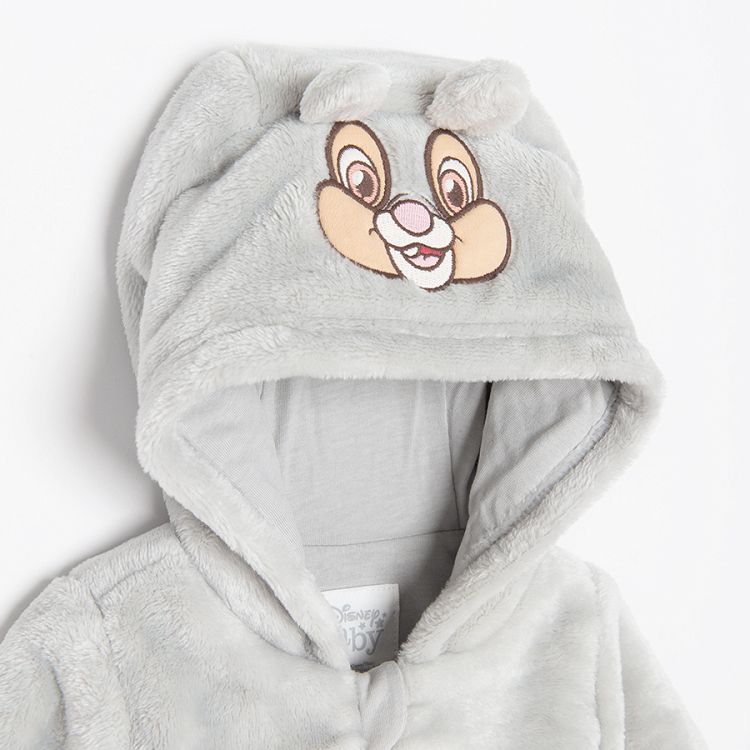 Φόρμα εξόδου fleece με κουκούλα και σχέδιο σκιουράκια CHIP 'N' DALE DISNEY