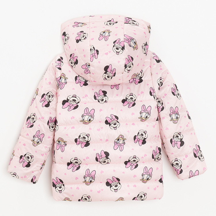 Μπουφάν 3 σε 1 ροζ με στάμπα MINNIE MOUSE DAISY DUCK DISNEY