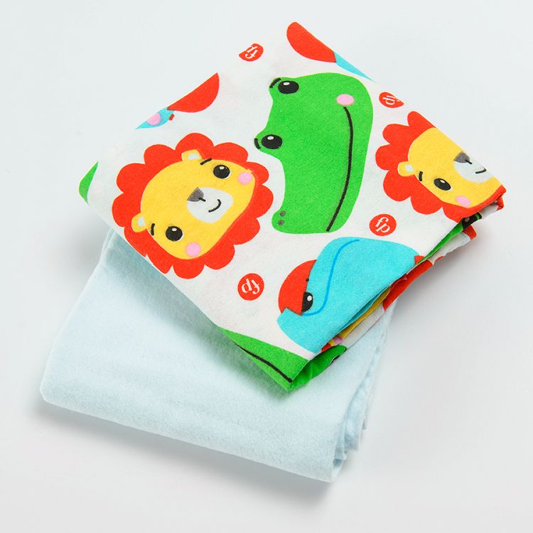 Flannel nappy 2-pack