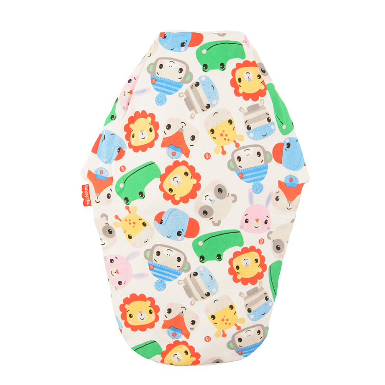 Υπνόσακος μπεζ με στάμπα FisherPrice