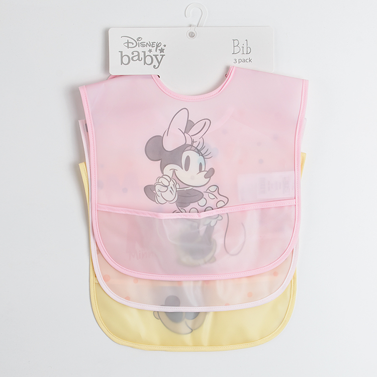 Σετ σαλιάρες 3 τμχ Minnie Mouse