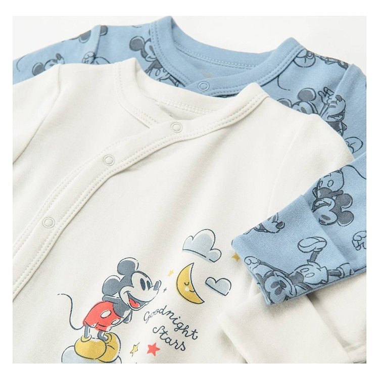 Mickey Mouse sleepsuit 2 pack