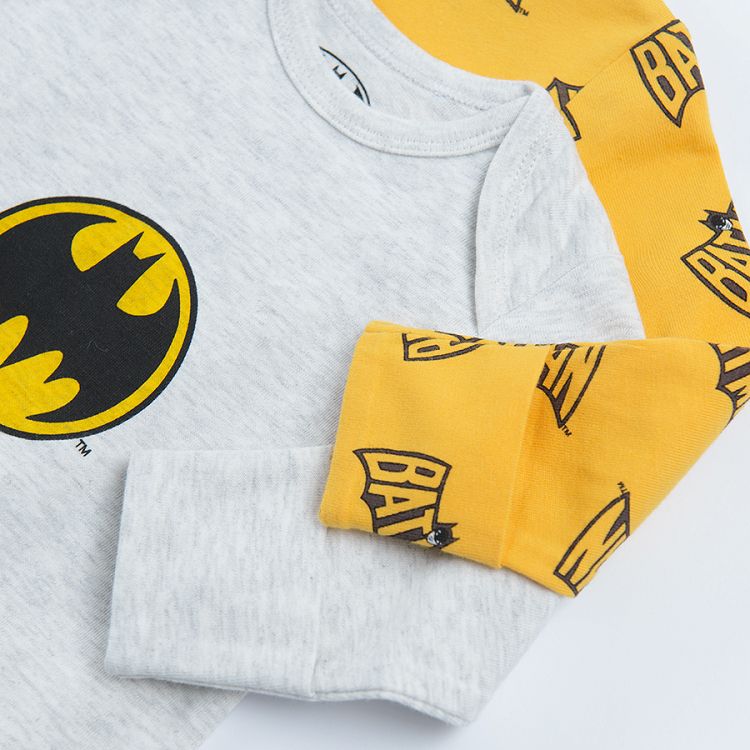 Batman grey and yellow overall- 2 pack