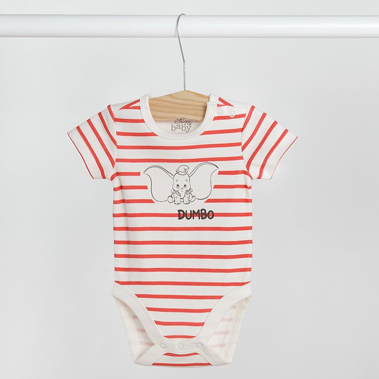 Dumbo short sleeve bodysuits - 3 pack
