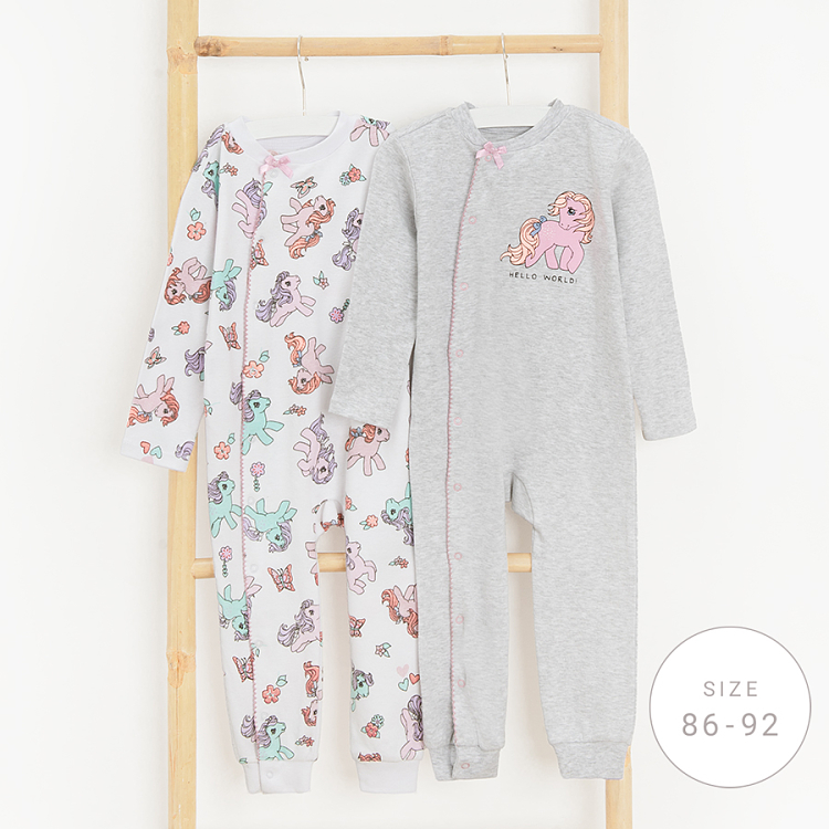My Little Pony sleepsuits 2-pack