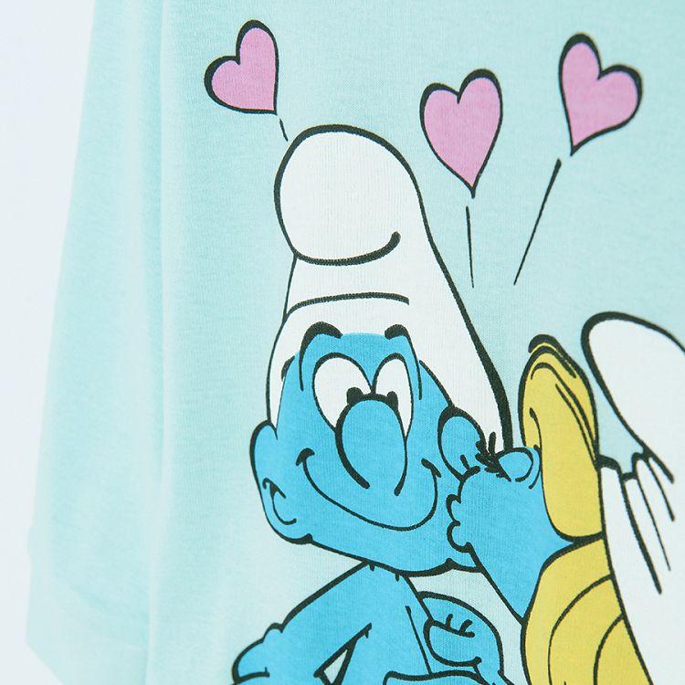 Smurfs pyjamas long sleeve blouse and pants