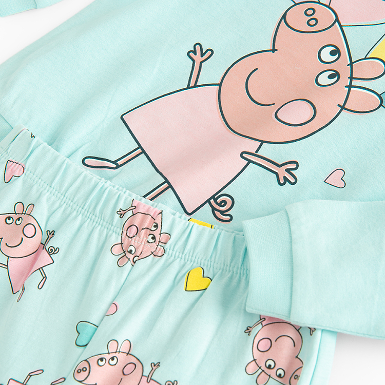 Πυτζάμες γαλάζιες PEPPA PIG