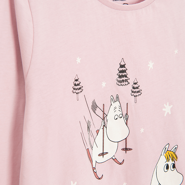 Πυτζάμες ροζ MOOMINS
