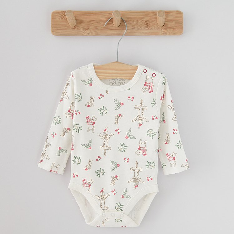 Winnie the Pooh long sleeve bodysuits 3-pack