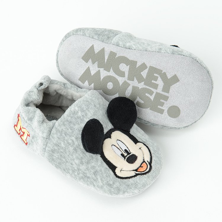 Mickey Mouse grey slippers