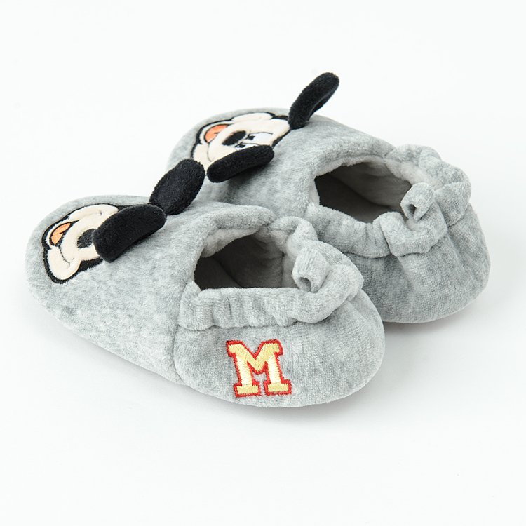 Mickey Mouse grey slippers