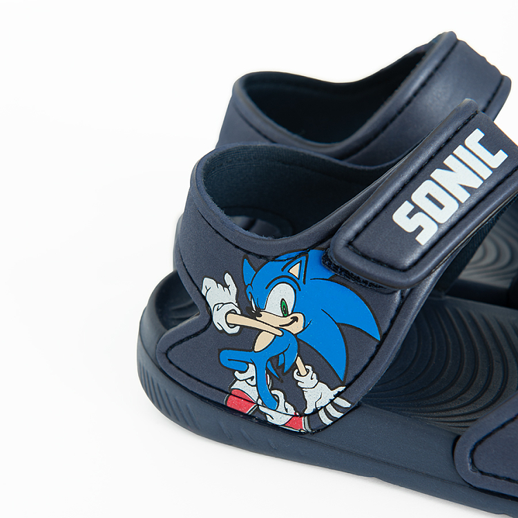 Πέδιλο μπλε σκούρο με βέλκρο SONIC