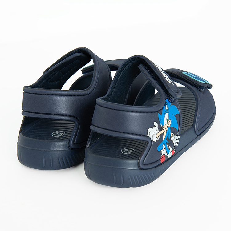 Πέδιλο μπλε σκούρο με βέλκρο SONIC