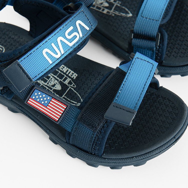 Πέδιλο σκούρο μπλε με βέλκρο NASA