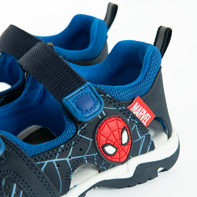 Πέδιλα μπλε με βέλκρο SPIDERMAN
