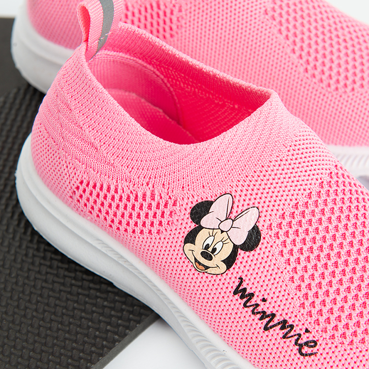 Αθλητικά παπούτσια ροζ με στάμπα MINNIE MOUSE