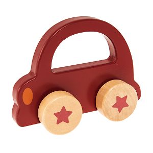 Wooden car with wheels