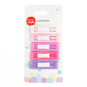 Hair clips pink