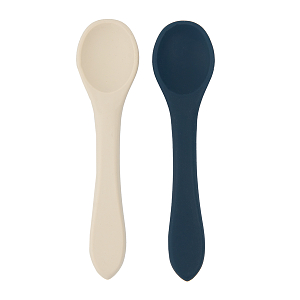 2 spoons navy/beige