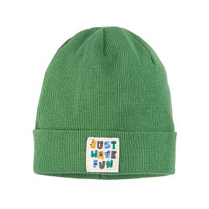 Green cap